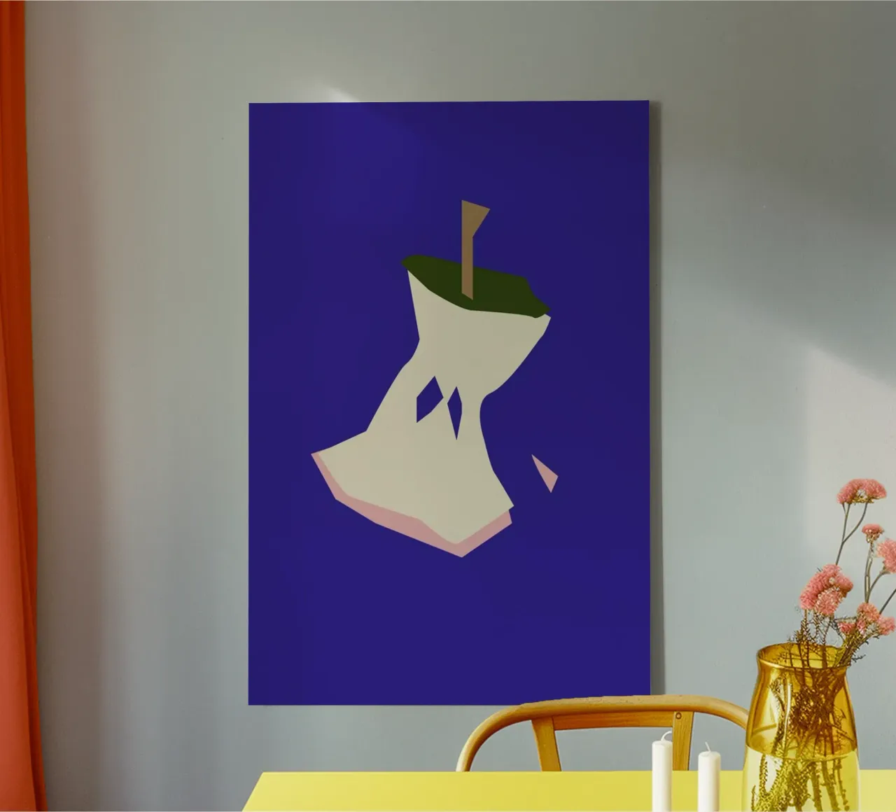 Apple tela da Helena Ravenne