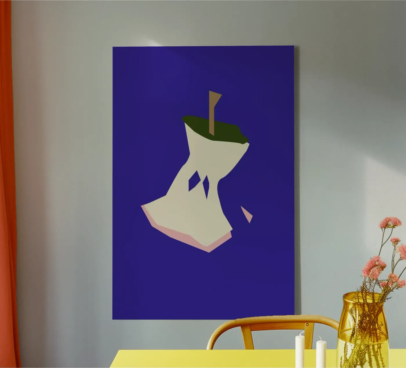 Apple tela da Helena Ravenne