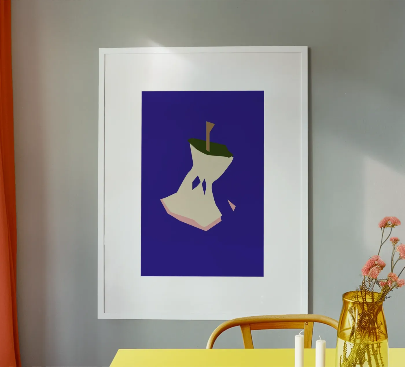 Apple poster de Helena Ravenne