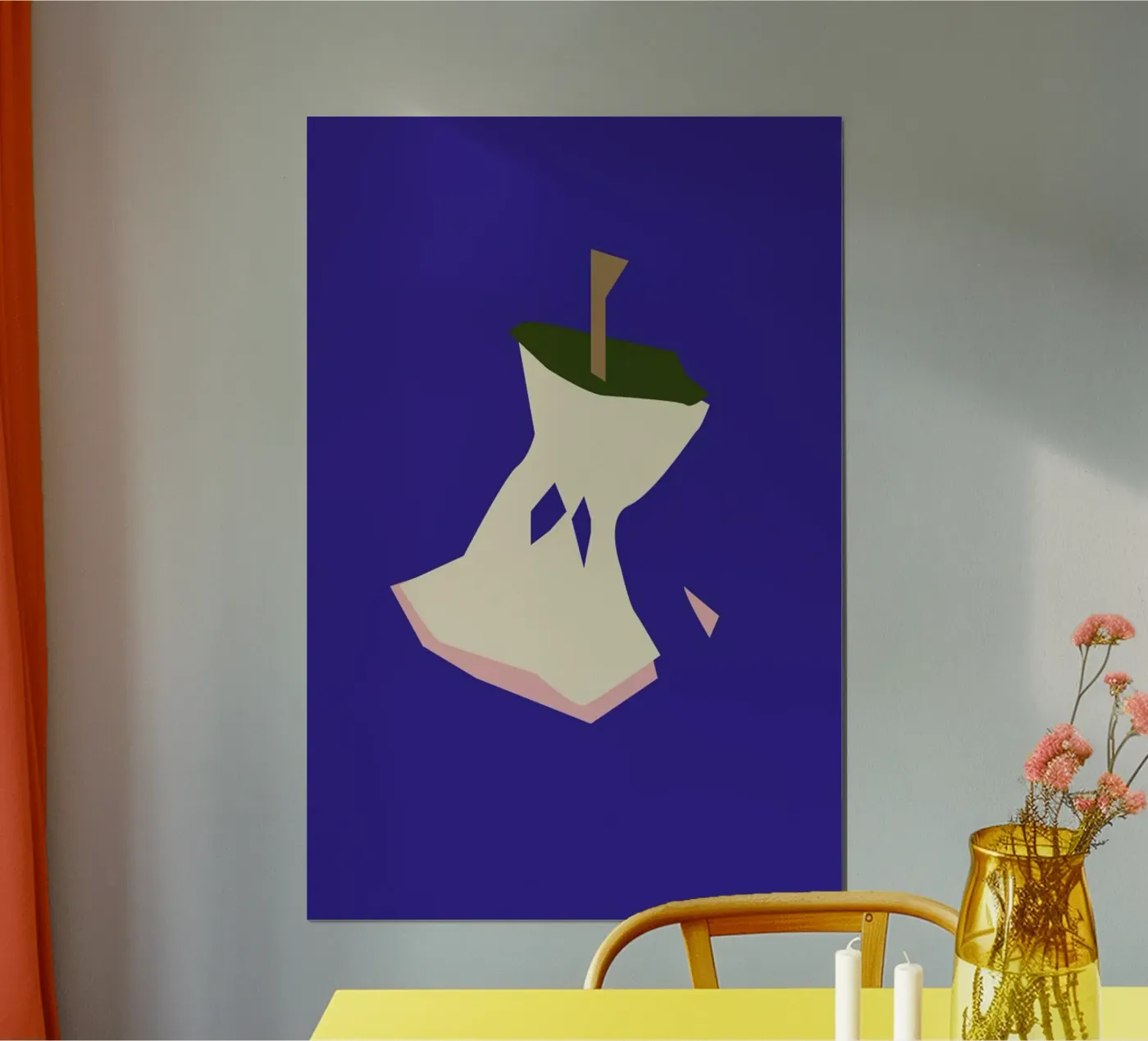 Apple poster de Helena Ravenne