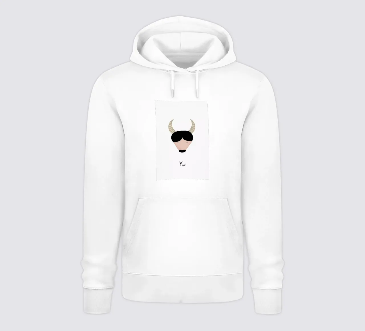 Y for Yak hoodie by Little Flourishes