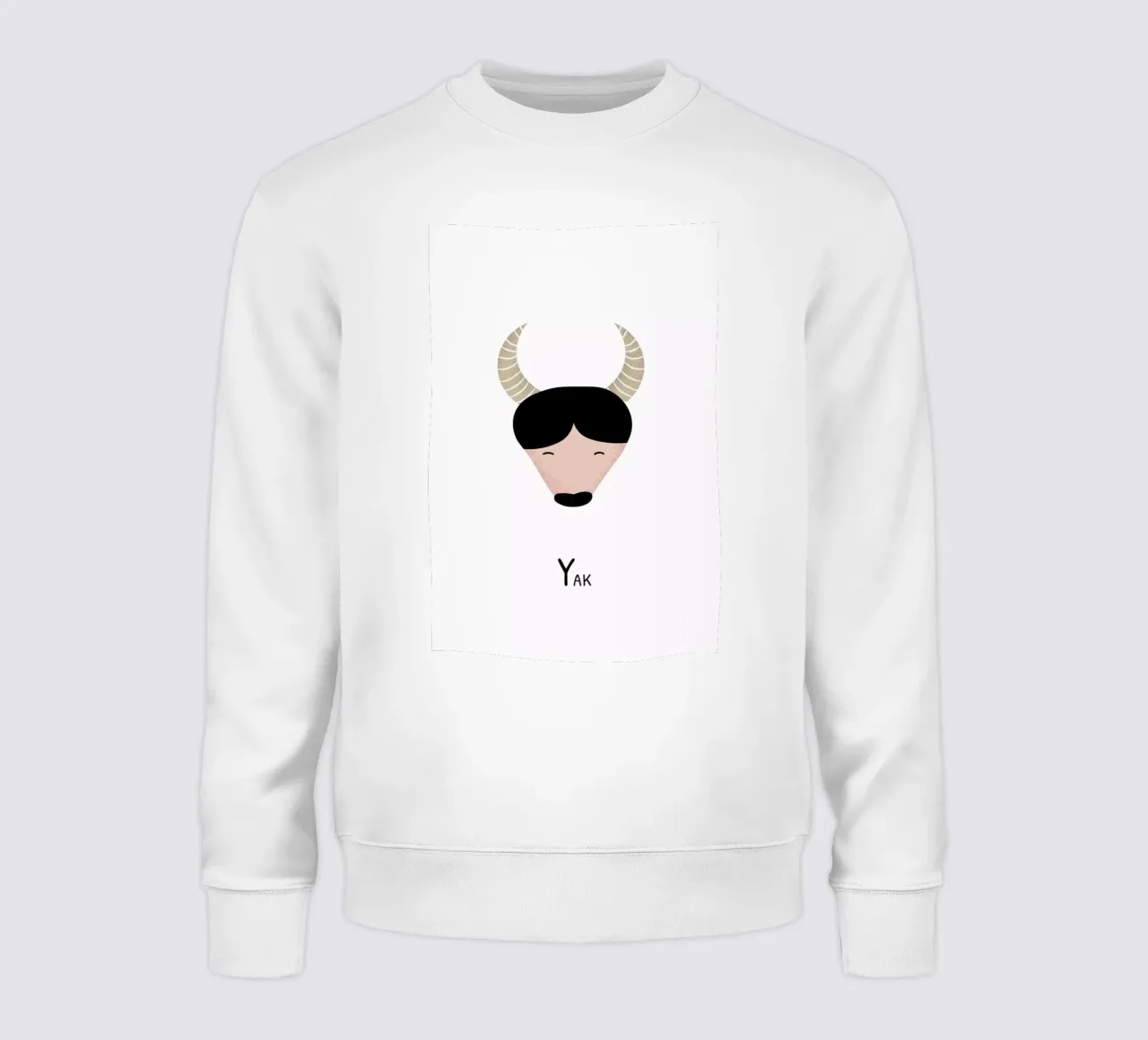 Y for Yak felpa da Little Flourishes