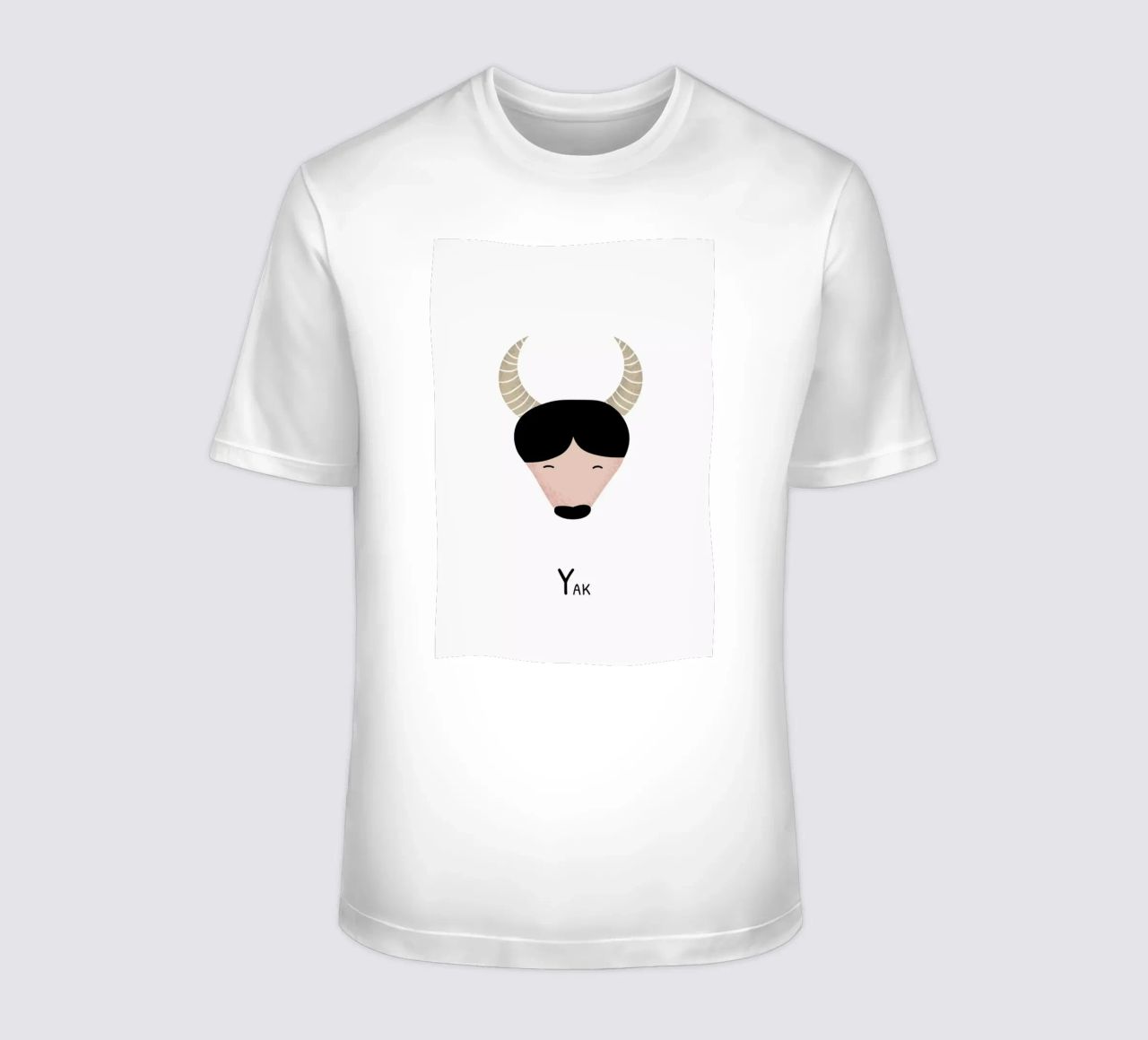 Y for Yak t-shirt da Little Flourishes