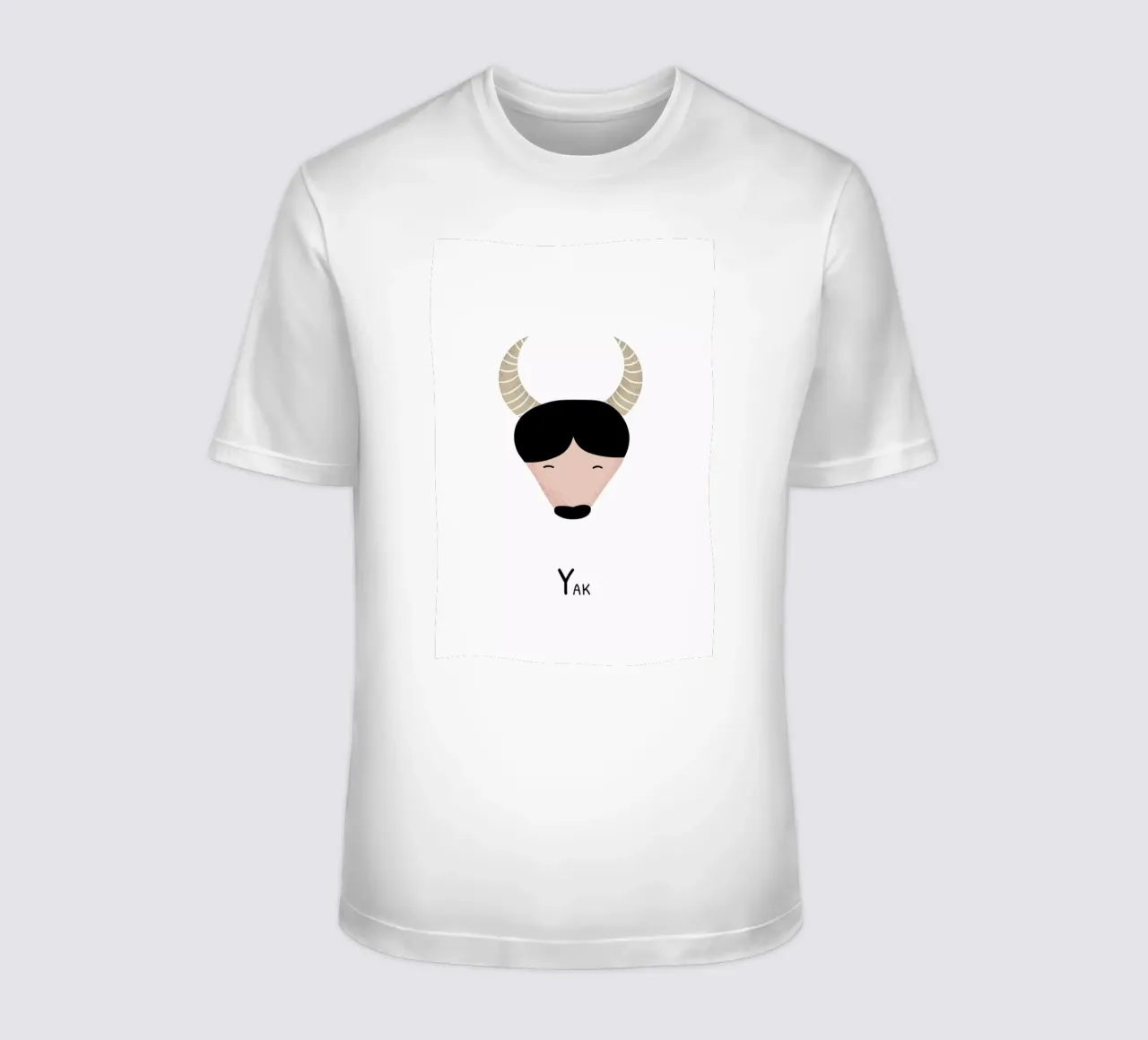Y for Yak t-shirt da Little Flourishes