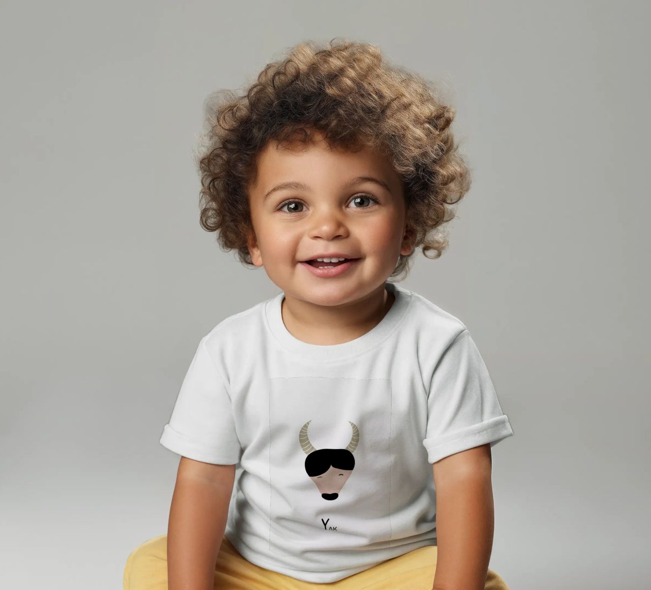 Y for Yak maglietta neonato da Little Flourishes