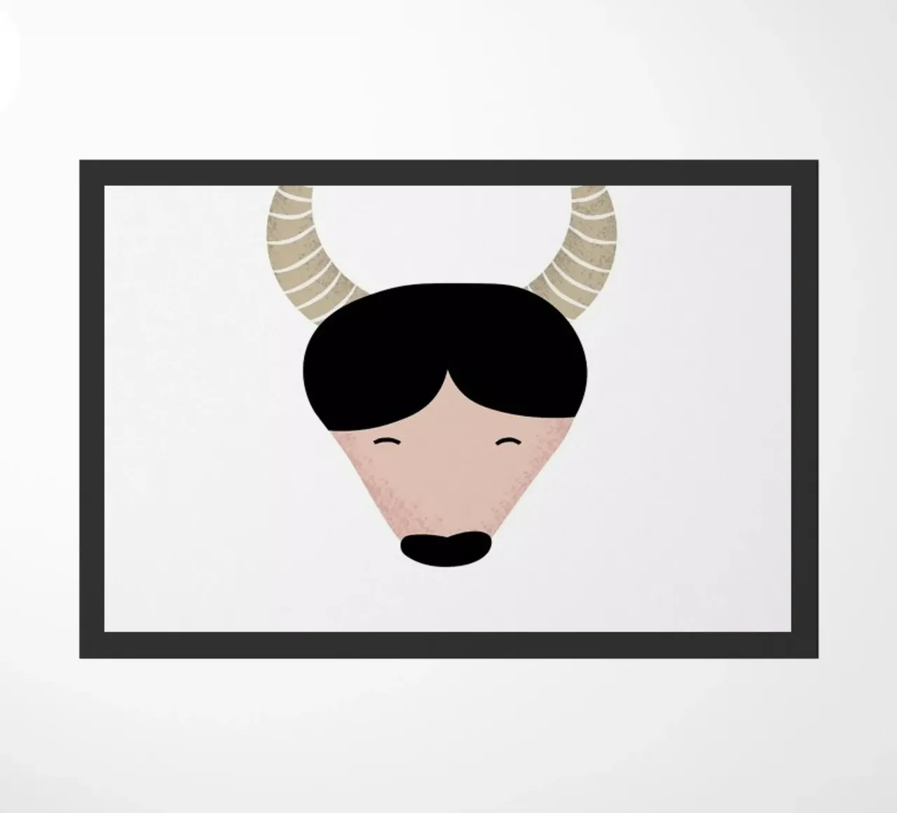 Y for Yak doormat by Little Flourishes