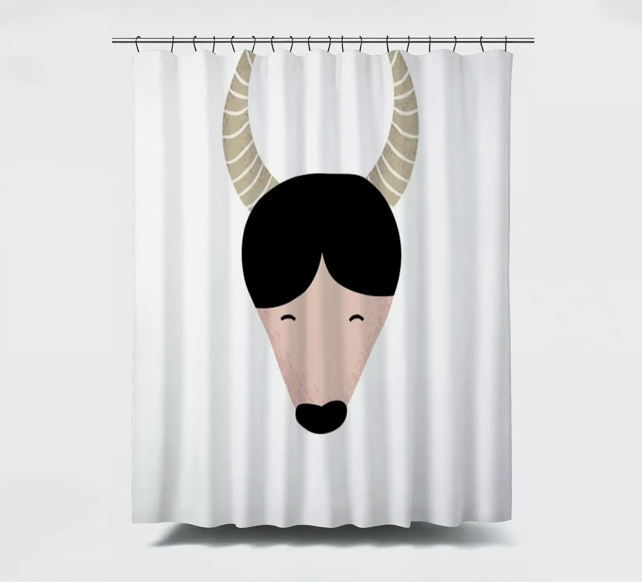 Y for Yak tenda da doccia da Little Flourishes