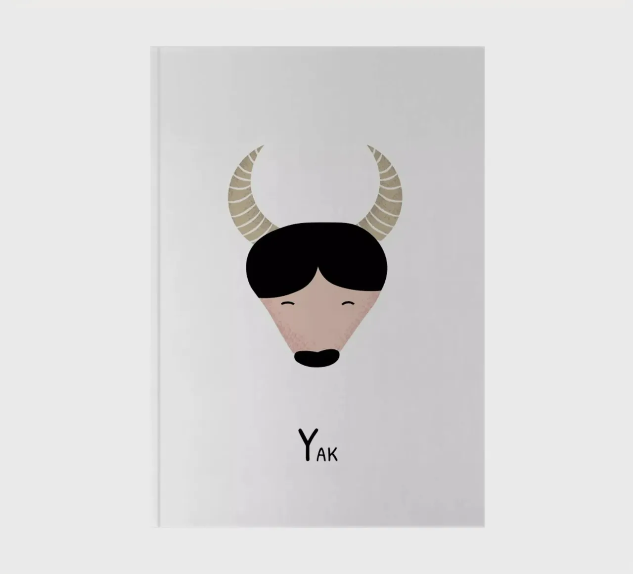 Y for Yak cuaderno de Little Flourishes