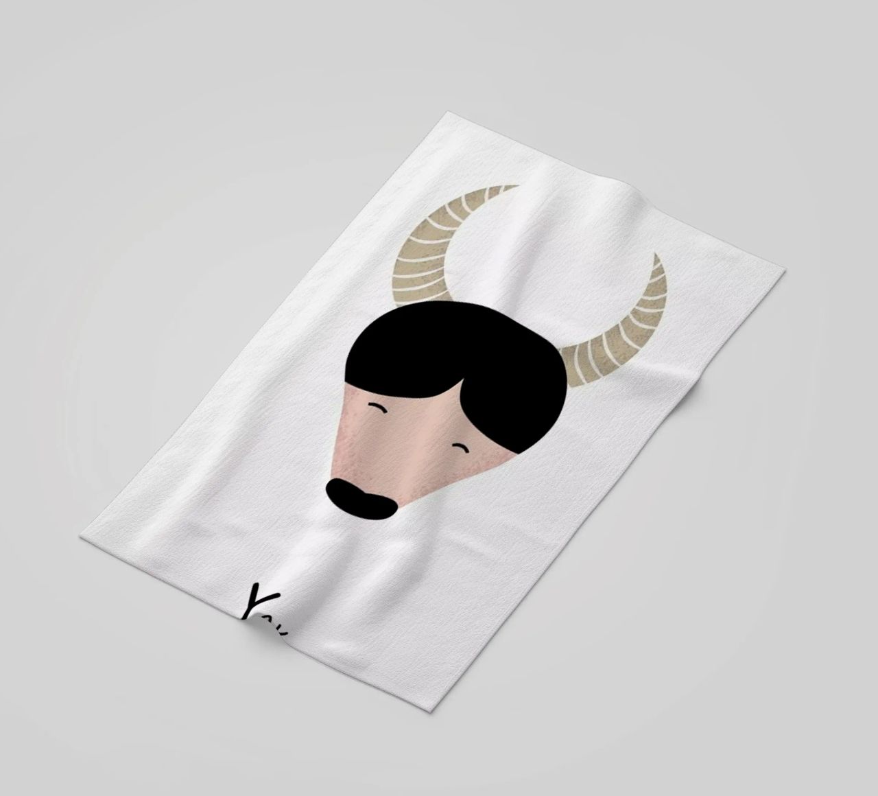 Y for Yak telo mare da Little Flourishes