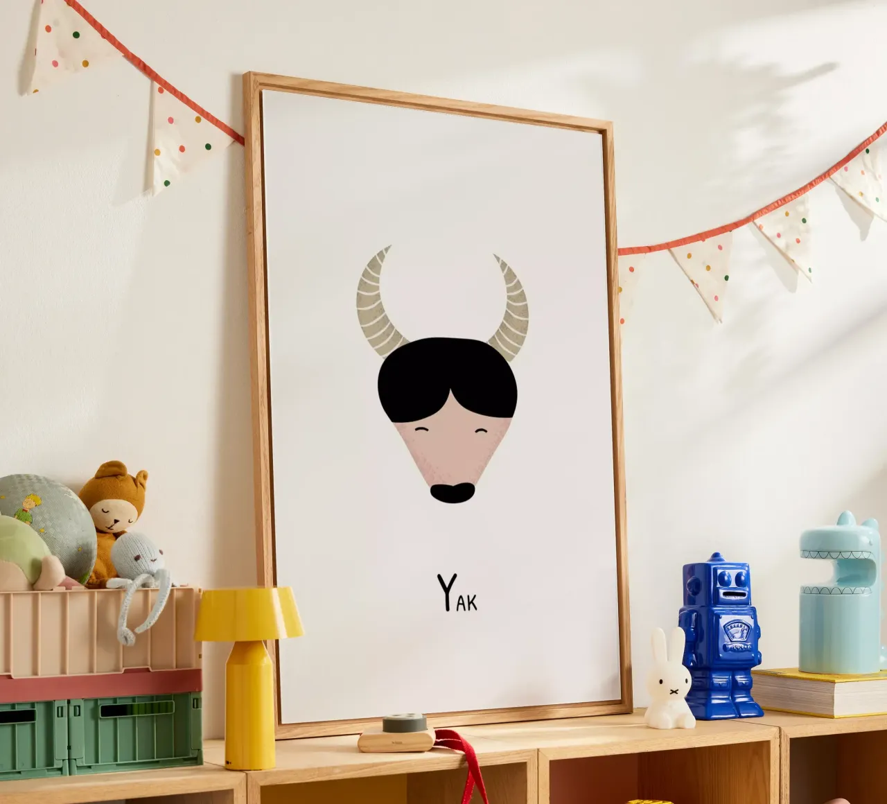 Y for Yak plexiglass da Little Flourishes