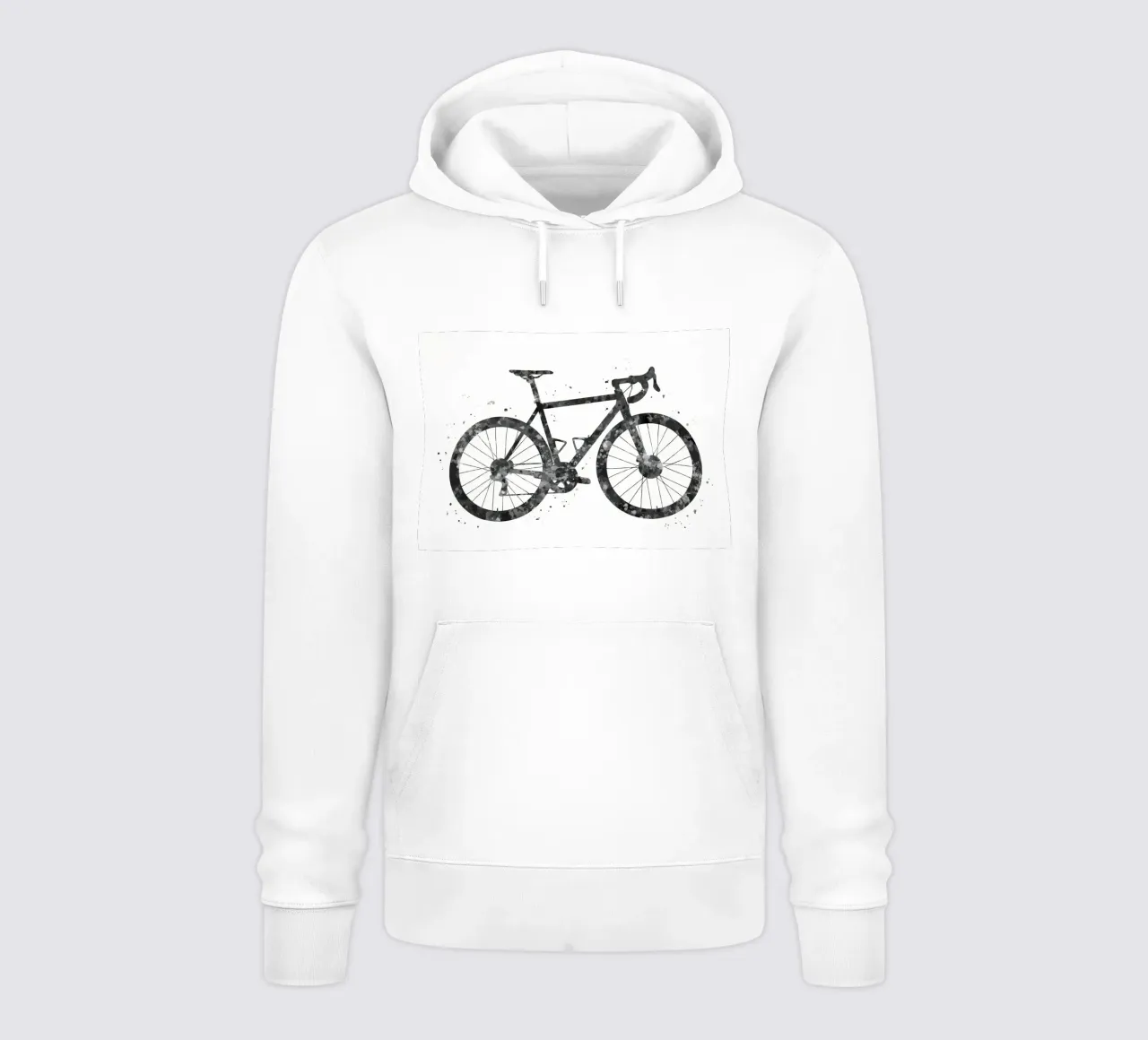 Bicicletta da strada felpa con cappuccio da Albert S Jacob