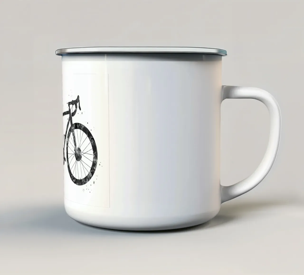 Bicicletta da strada tazza in smalto da Albert S Jacob