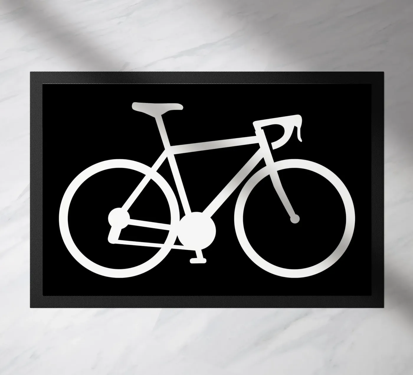 Fahrrad Fußmatte von Albert S Jacob