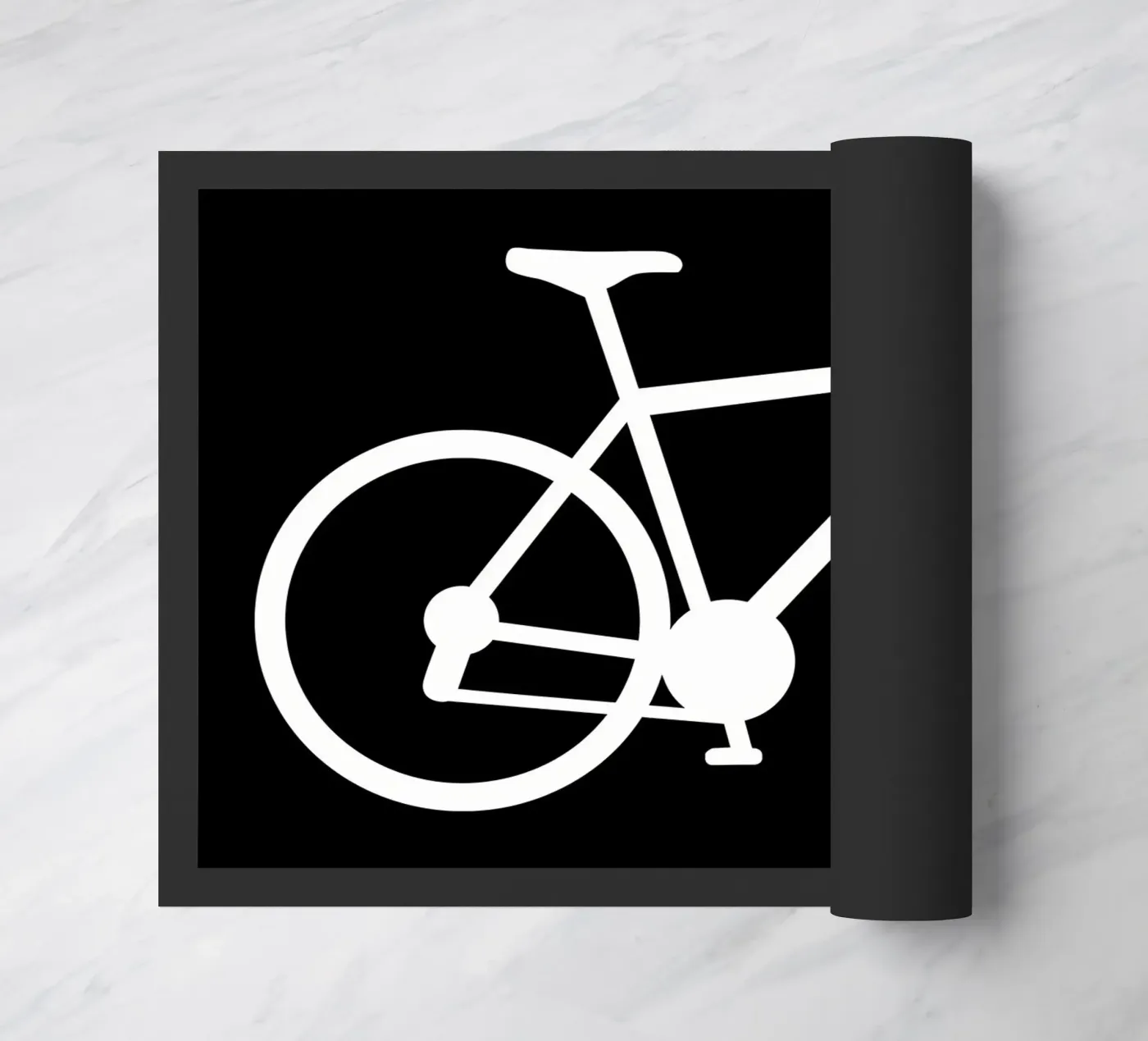 Fahrrad Fußmatte von Albert S Jacob