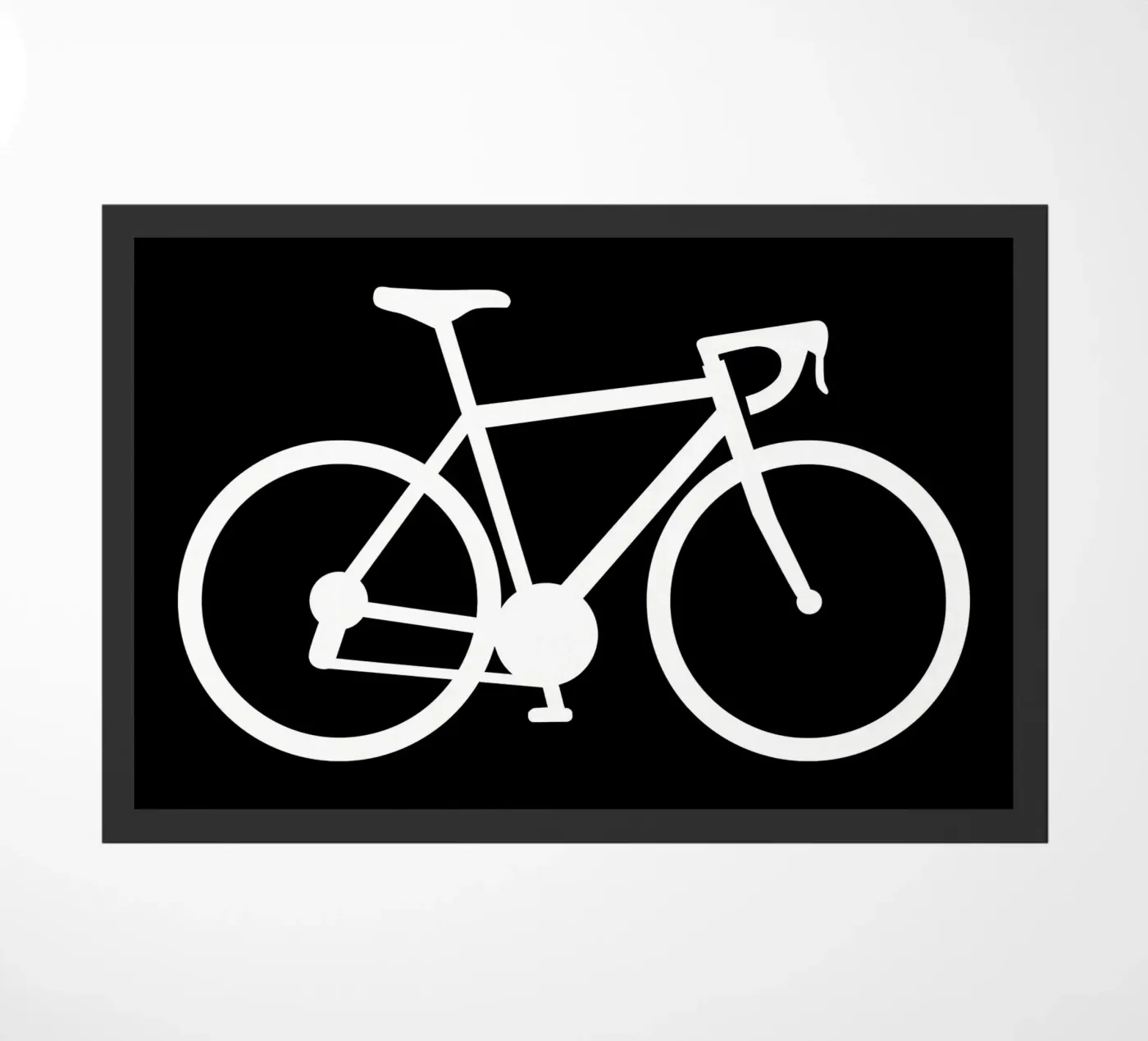 Fahrrad Fußmatte von Albert S Jacob