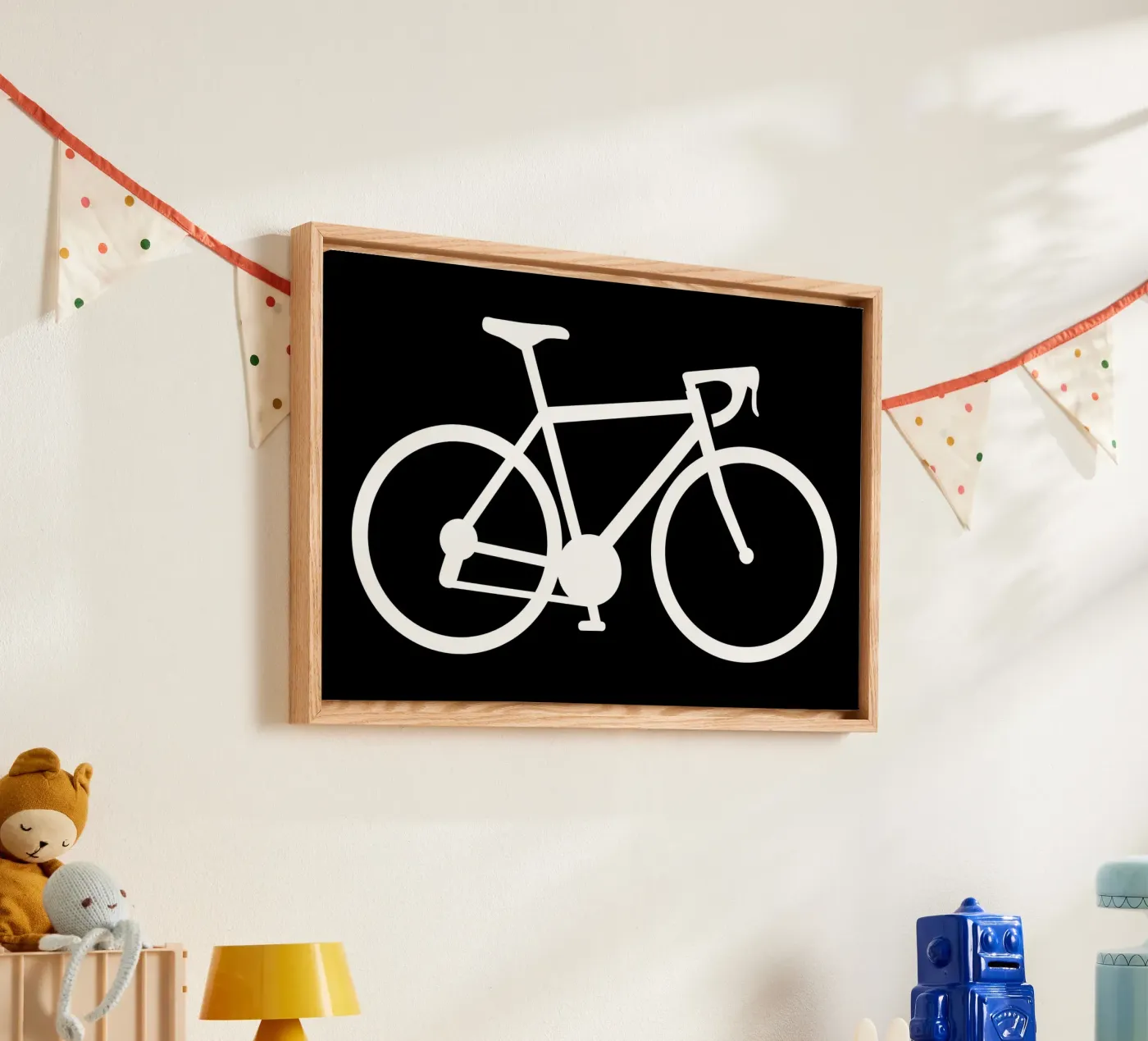 Fiets canvas van Albert S Jacob