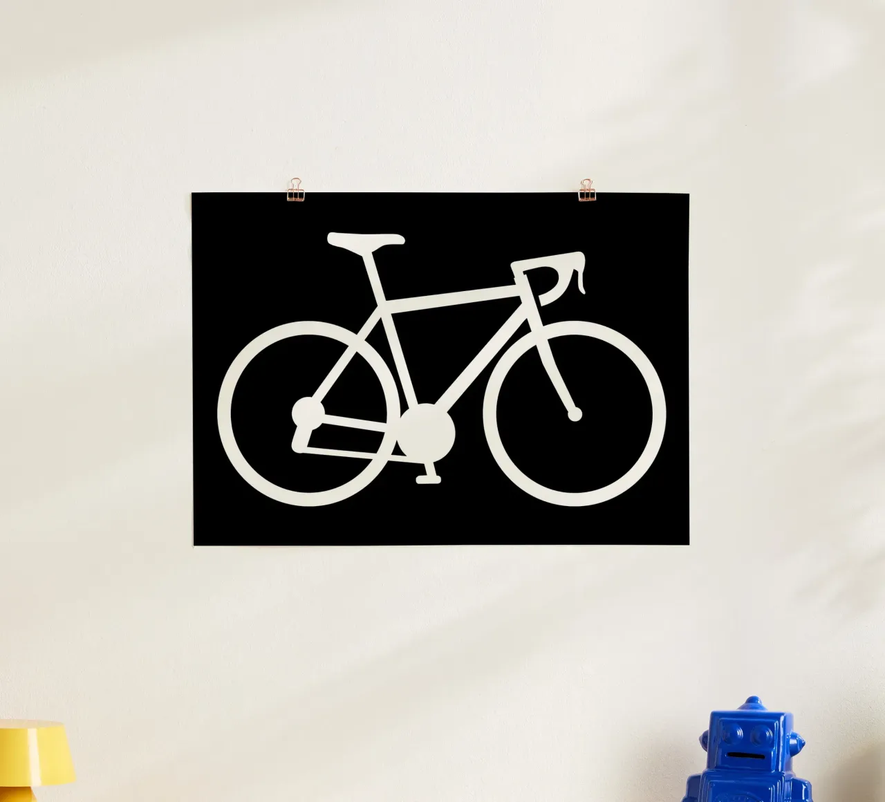 Fiets poster van Albert S Jacob