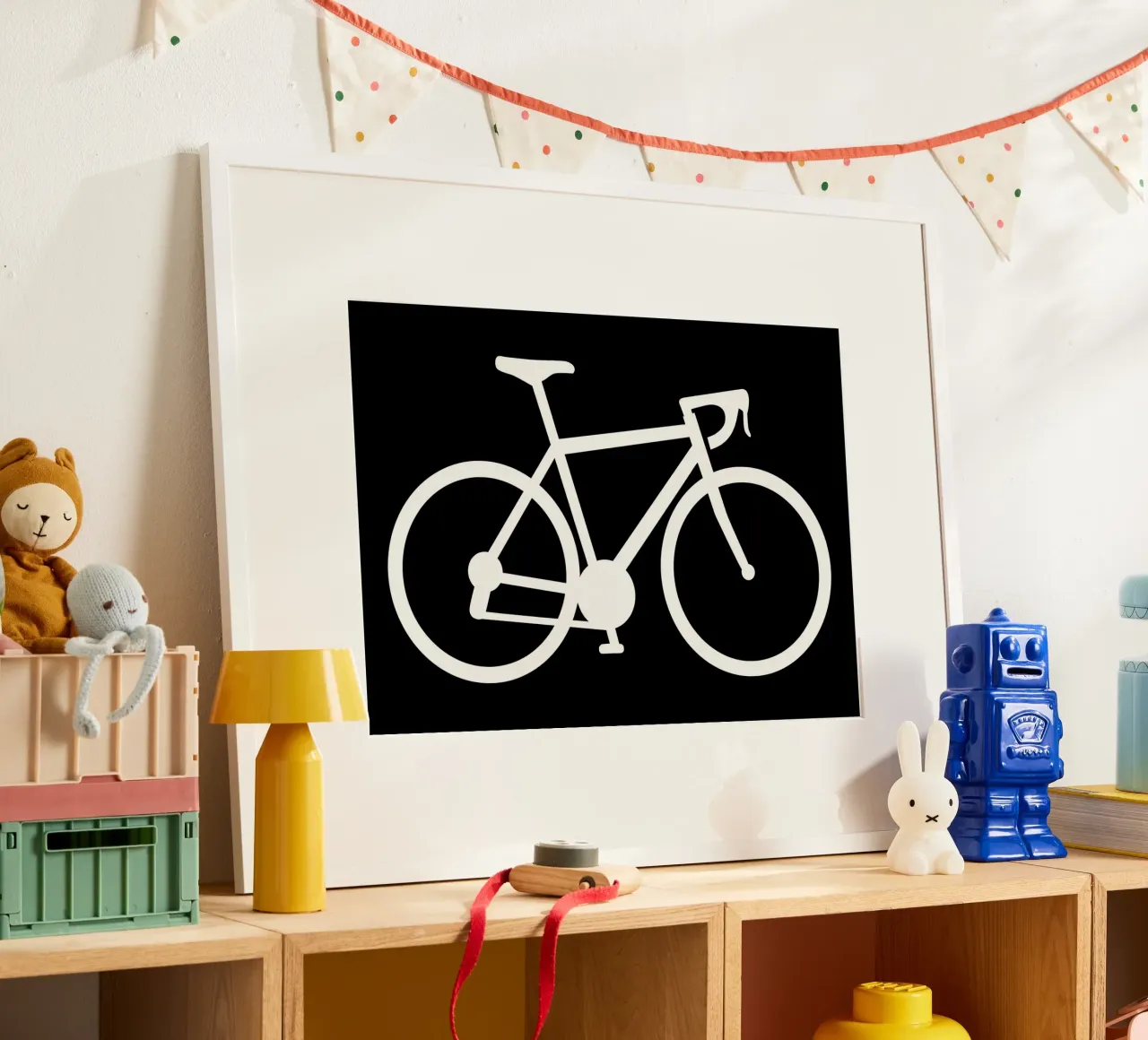 Fiets poster van Albert S Jacob