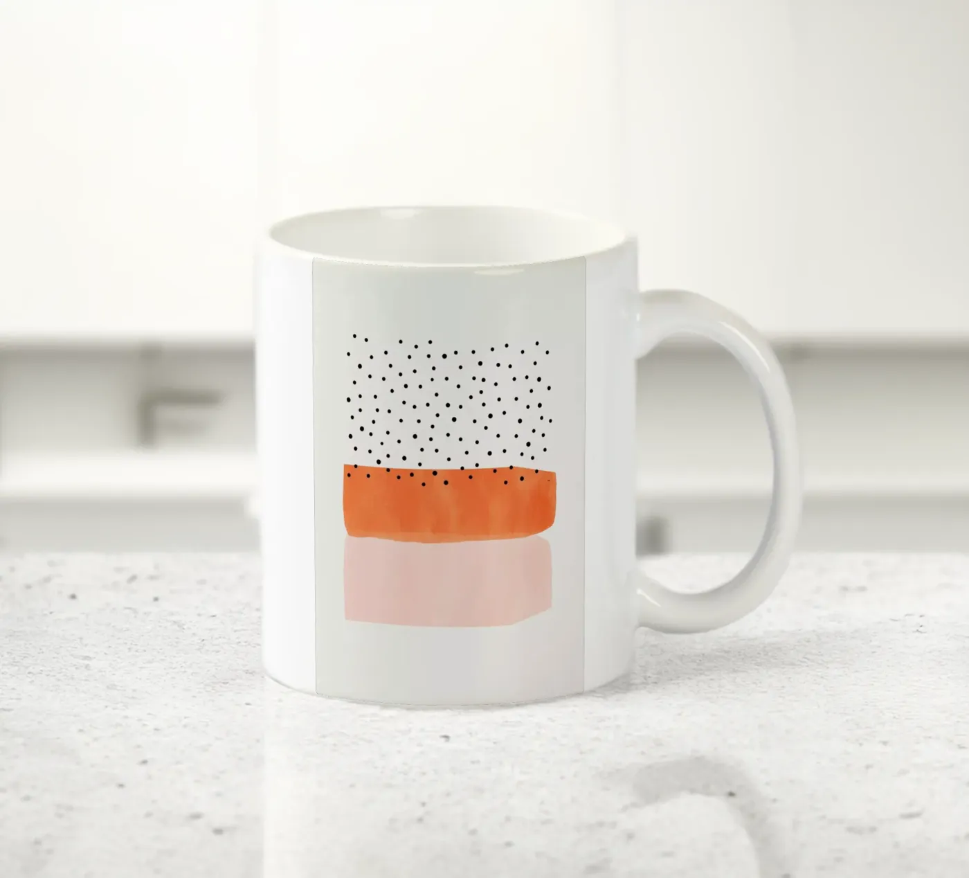 Mist ceramic mug by Pure