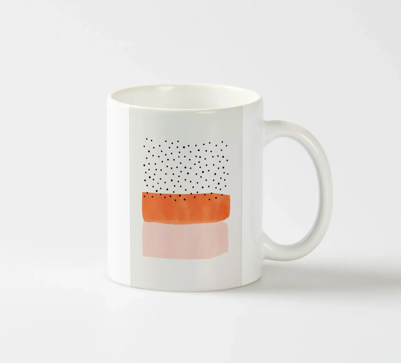 Mist ceramic mug by Pure