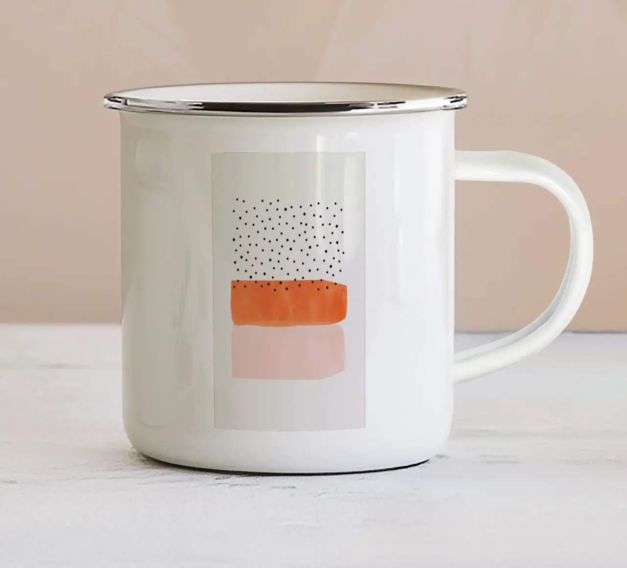 Mist taza de esmalte de Pure