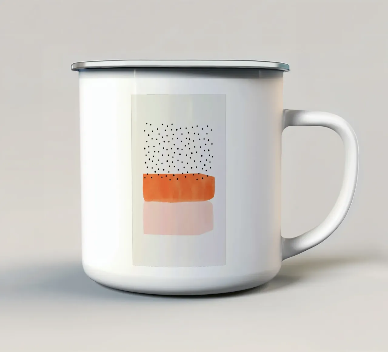Mist taza de esmalte de Pure