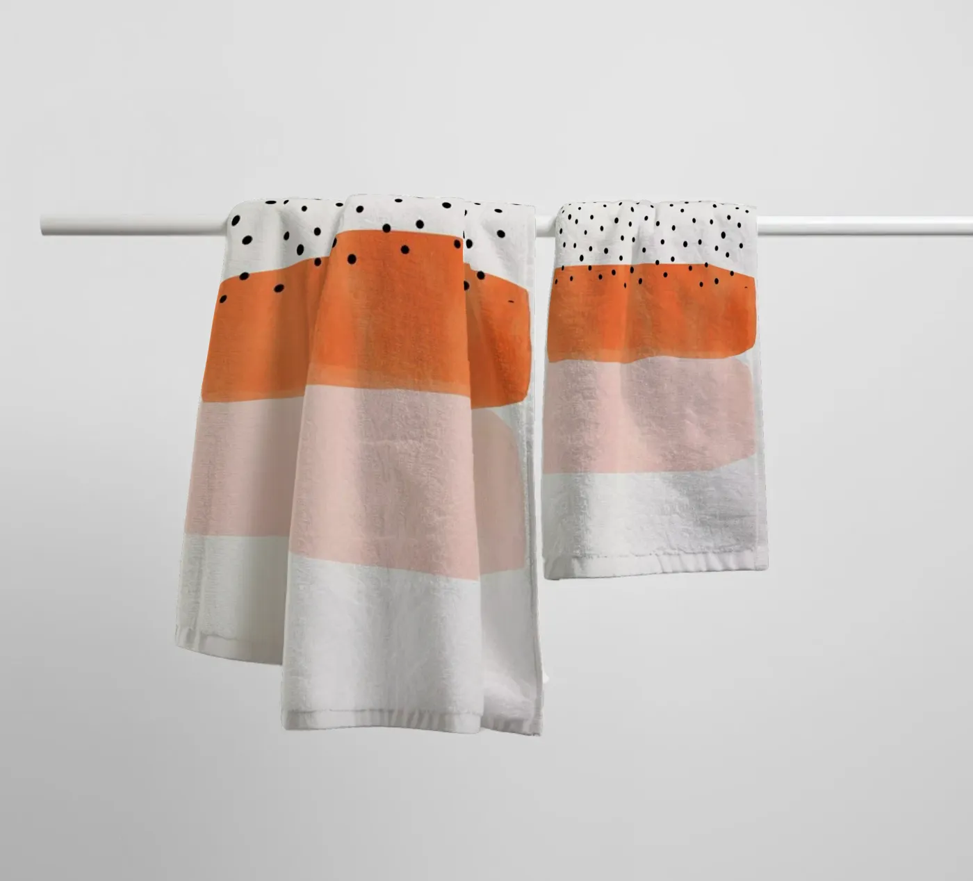 Mist badhanddoek van Pure