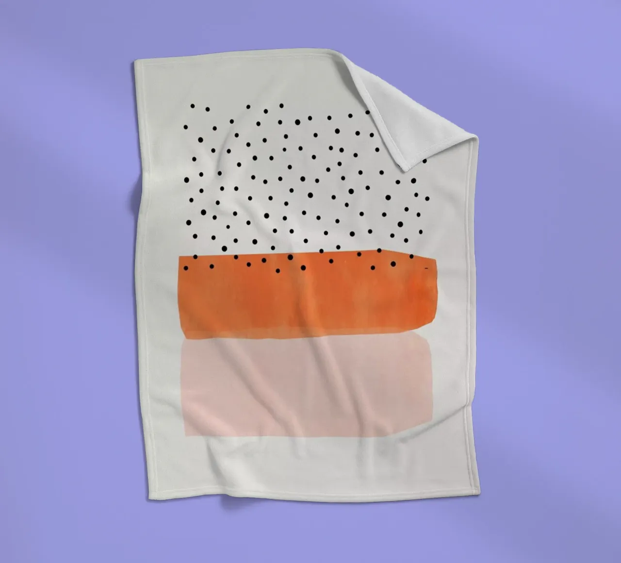 Mist Fleecedecke von Pure