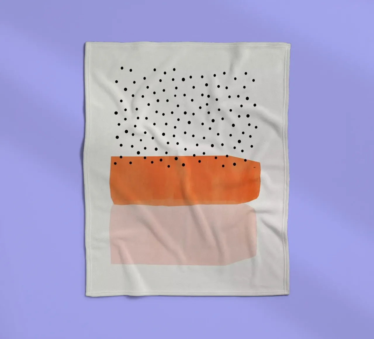 Mist Fleecedecke von Pure