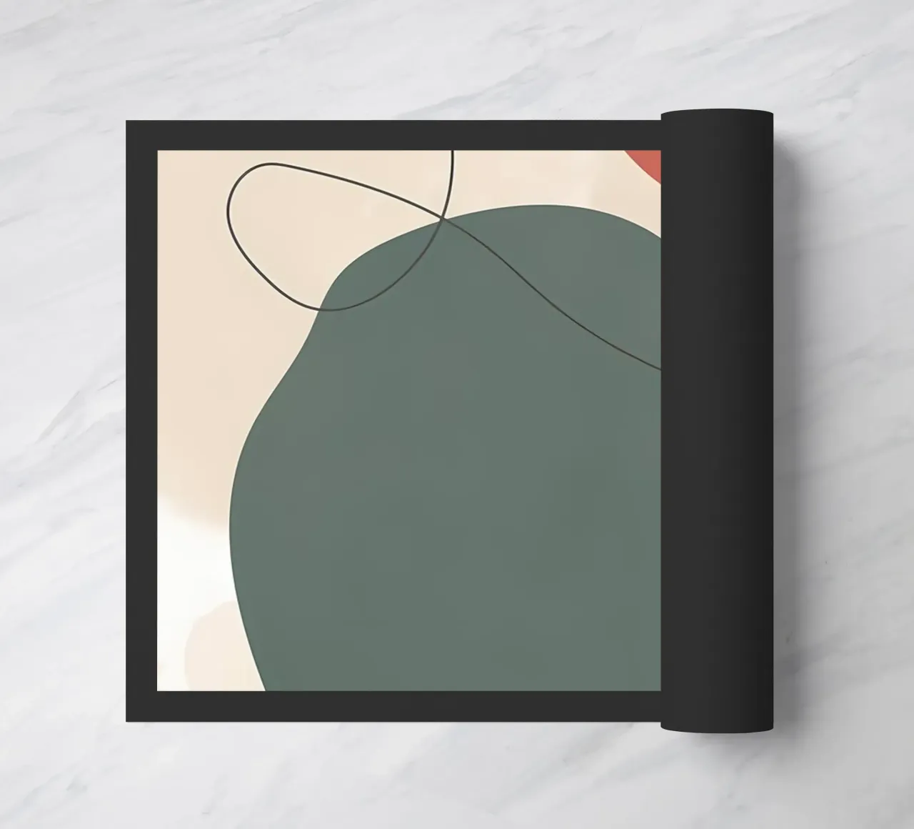 Forme astratte Artistico zerbino da Rebecca Clark Wyrick