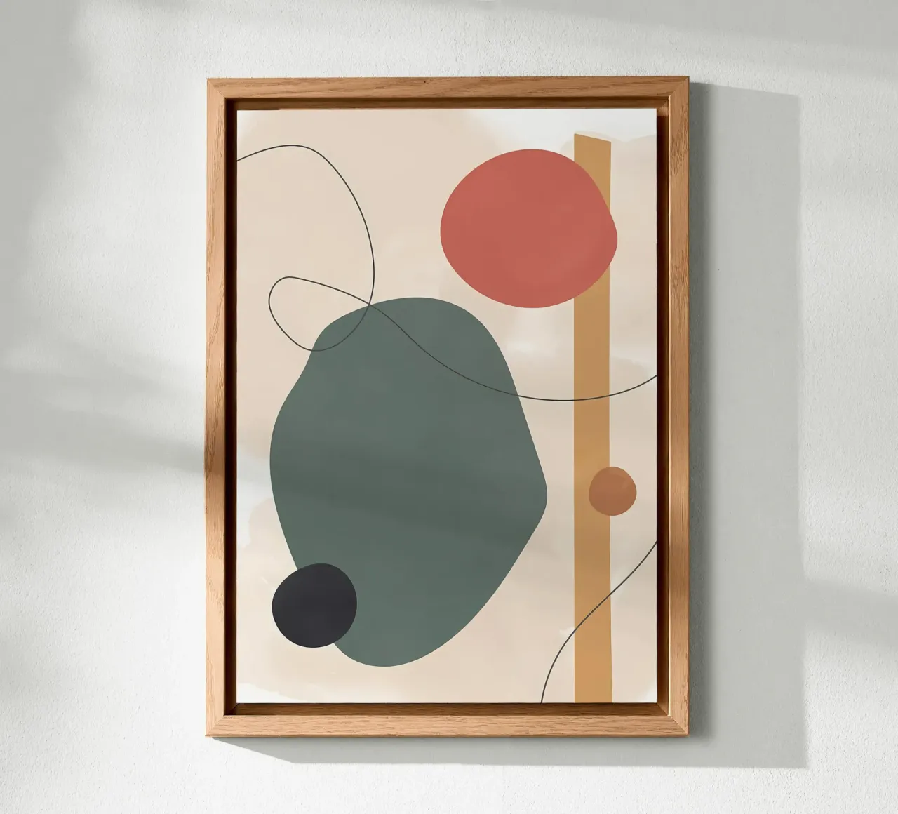 Abstract Shapes Artistic forex plate by Rebecca Clark Wyrick