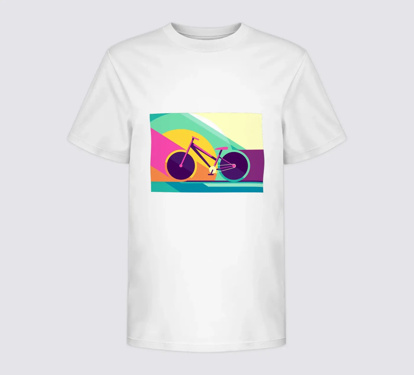 Racefiets kinder t-shirt van Albert S Jacob