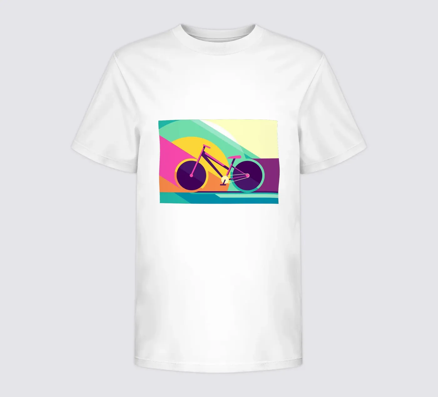 Racefiets kinder t-shirt van Albert S Jacob