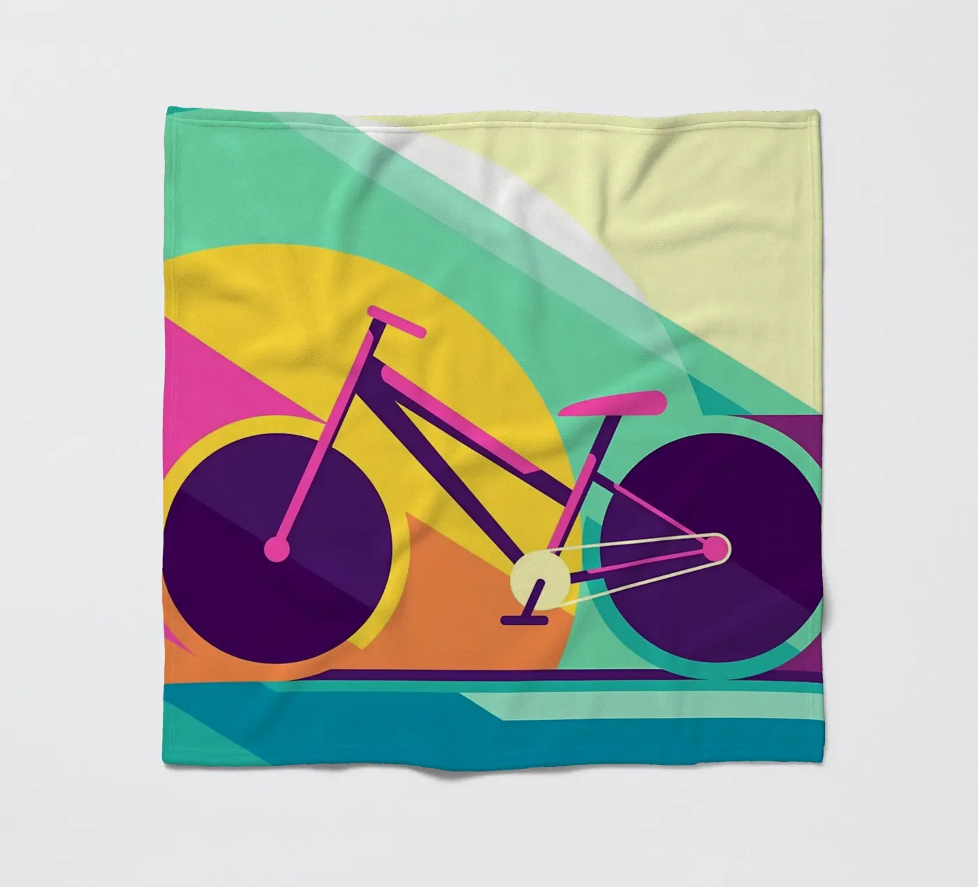 Road bike fleecedeken van Albert S Jacob