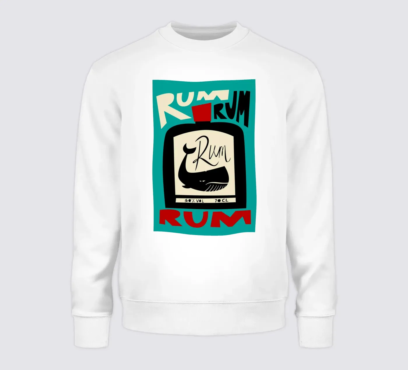 Rum sweatshirt van Fox & Velvet