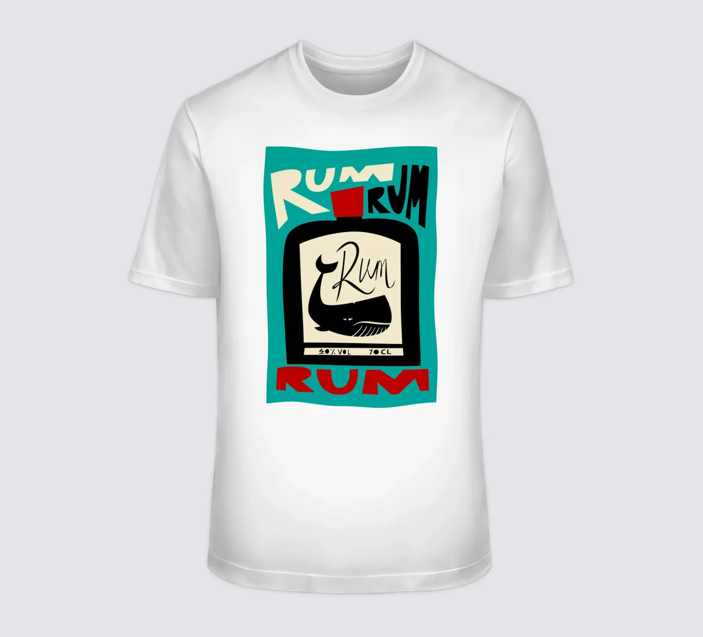 Rum t-shirt da Fox & Velvet