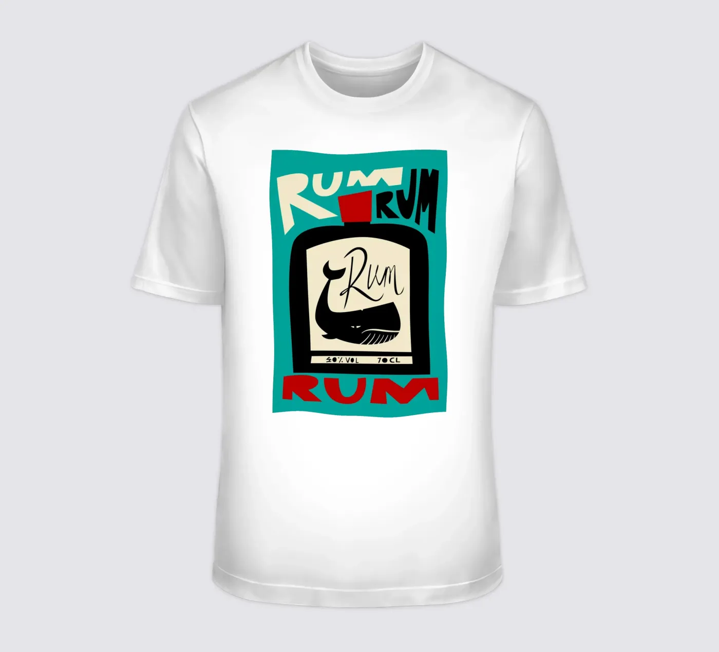 Rum t-shirt da Fox & Velvet