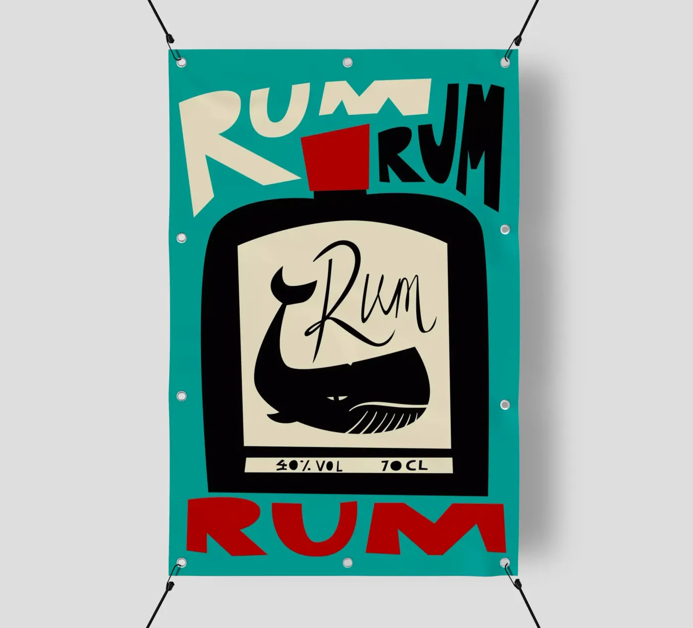 Rum pvc cover by Fox & Velvet