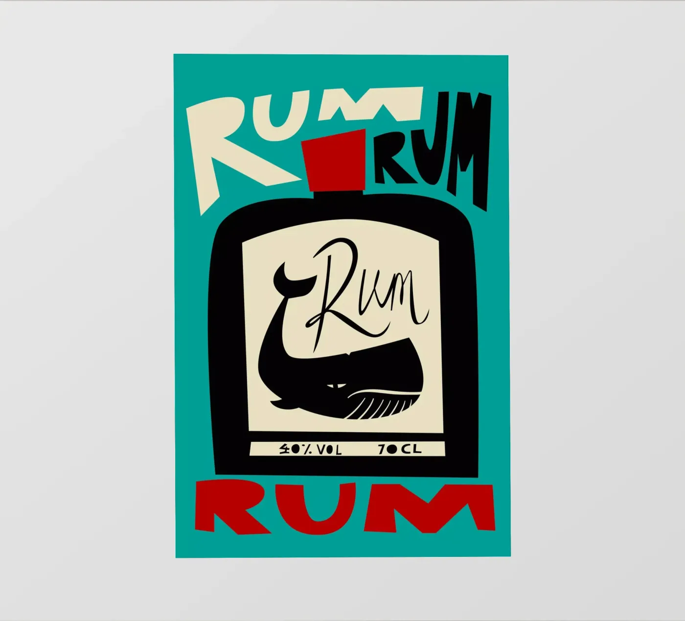 Rum pvc cover by Fox & Velvet