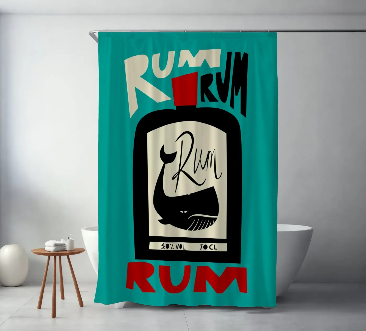 Rum douchegordijn van Fox & Velvet