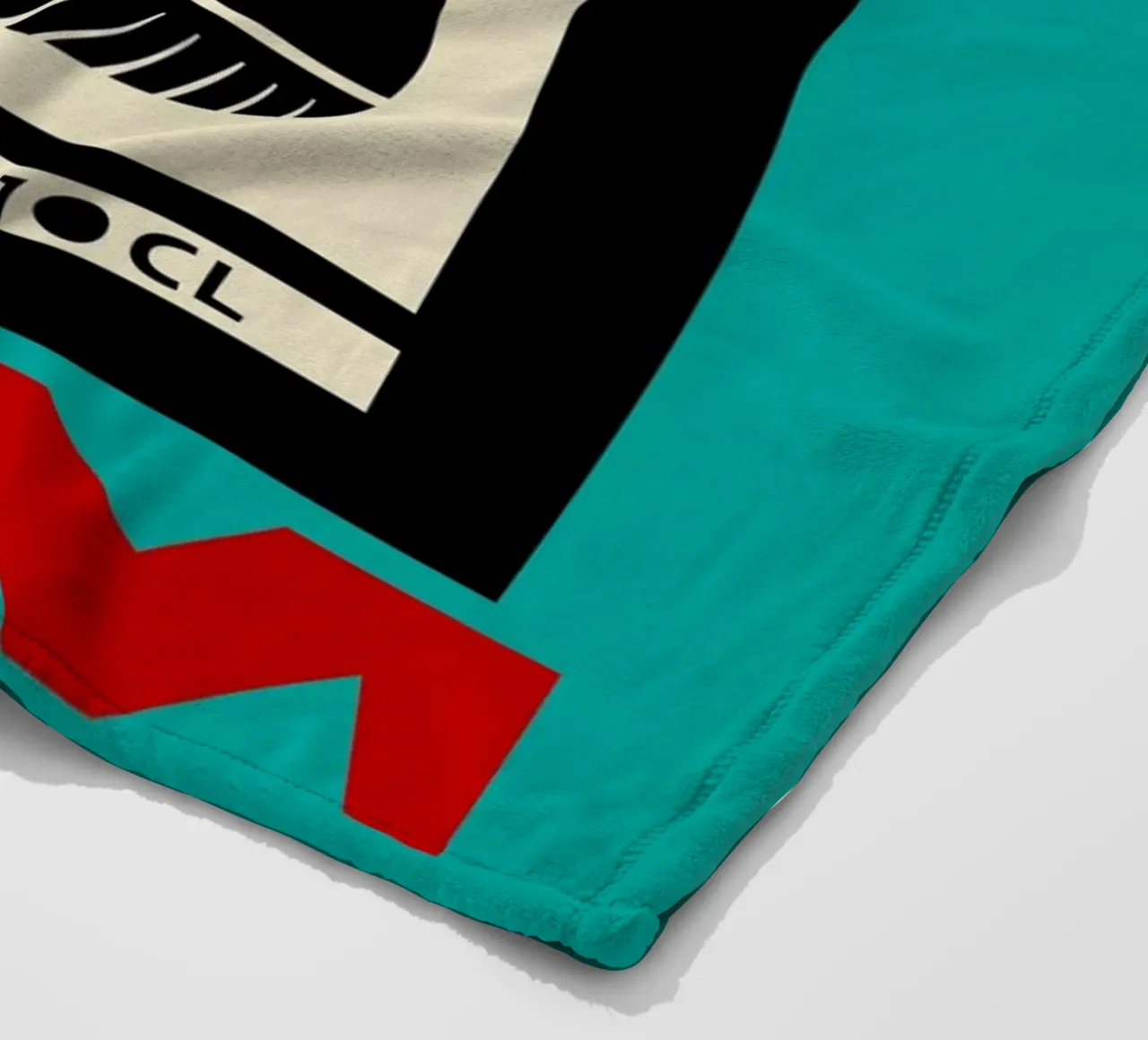 Rum fleecedeken van Fox & Velvet