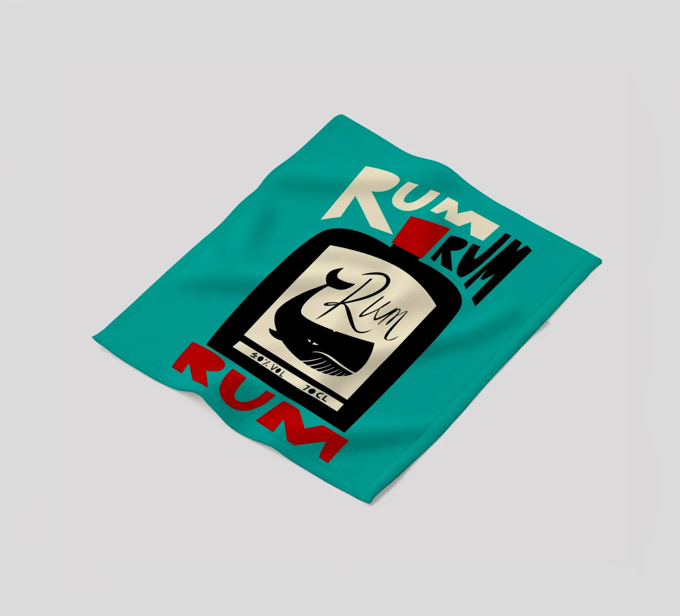 Rhum plaid polaire de Fox & Velvet