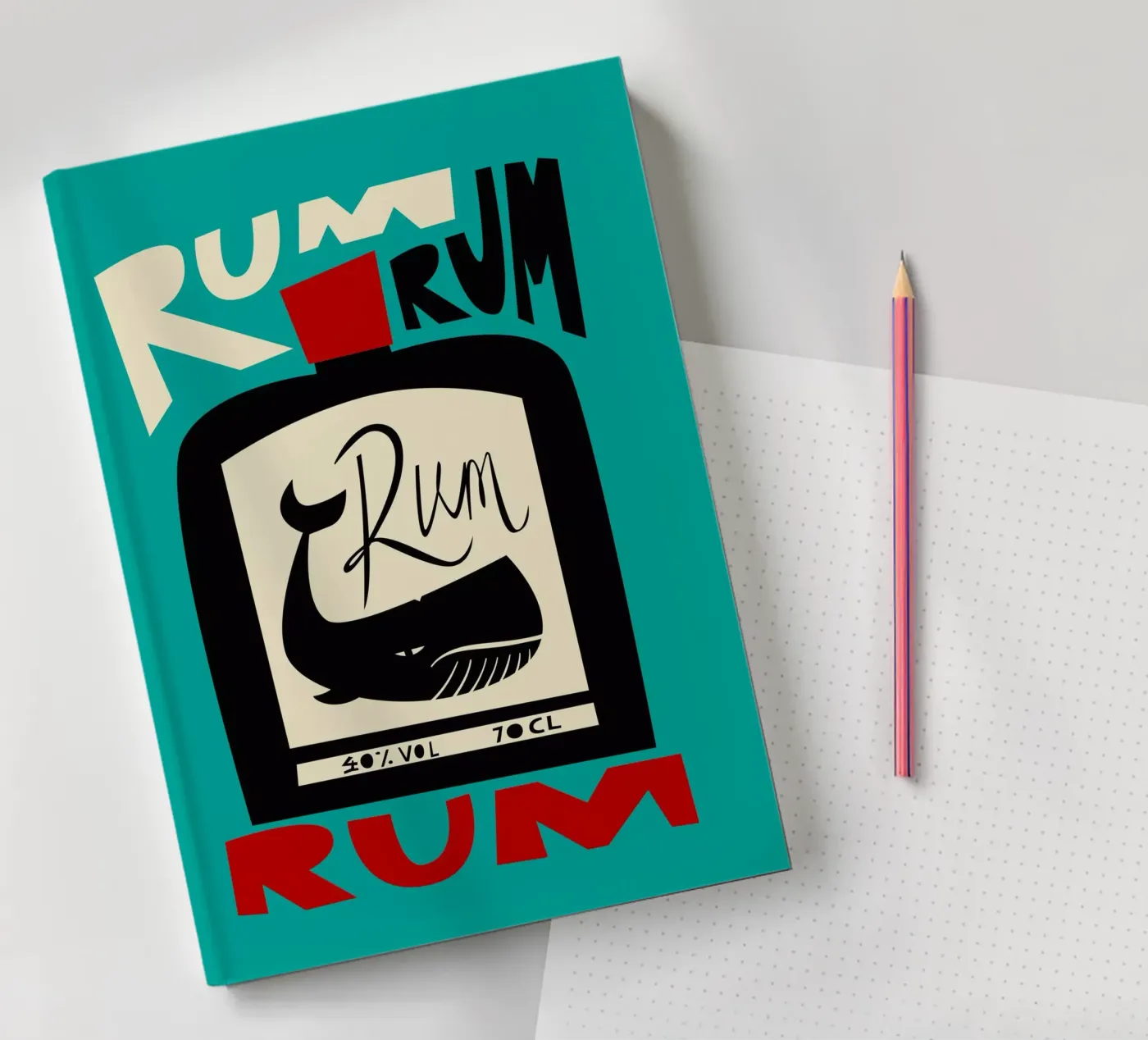 Rum notebook by Fox & Velvet