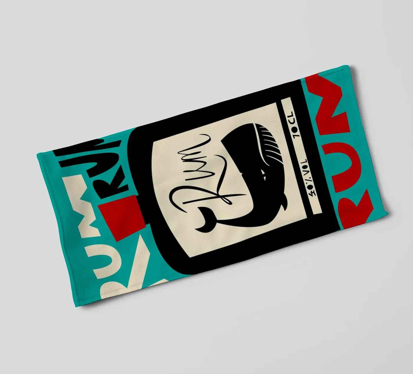 Rum serviette de bain de Fox & Velvet