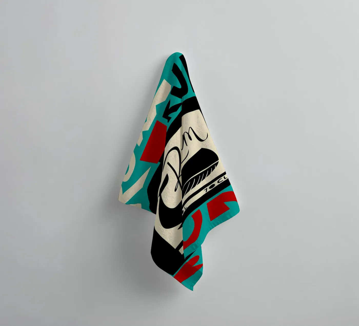 Rum serviette de bain de Fox & Velvet