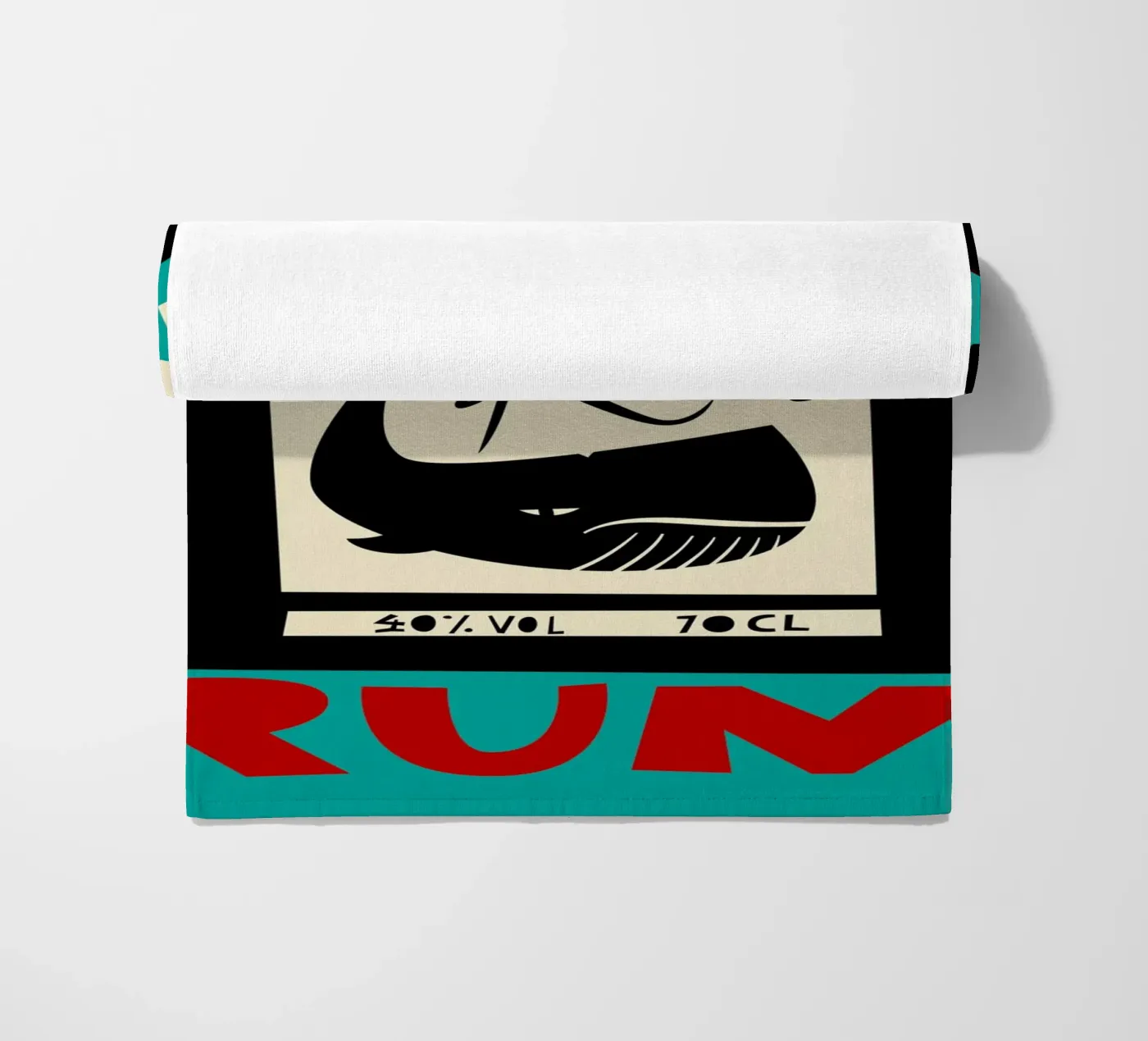 Rum serviette de plage de Fox & Velvet