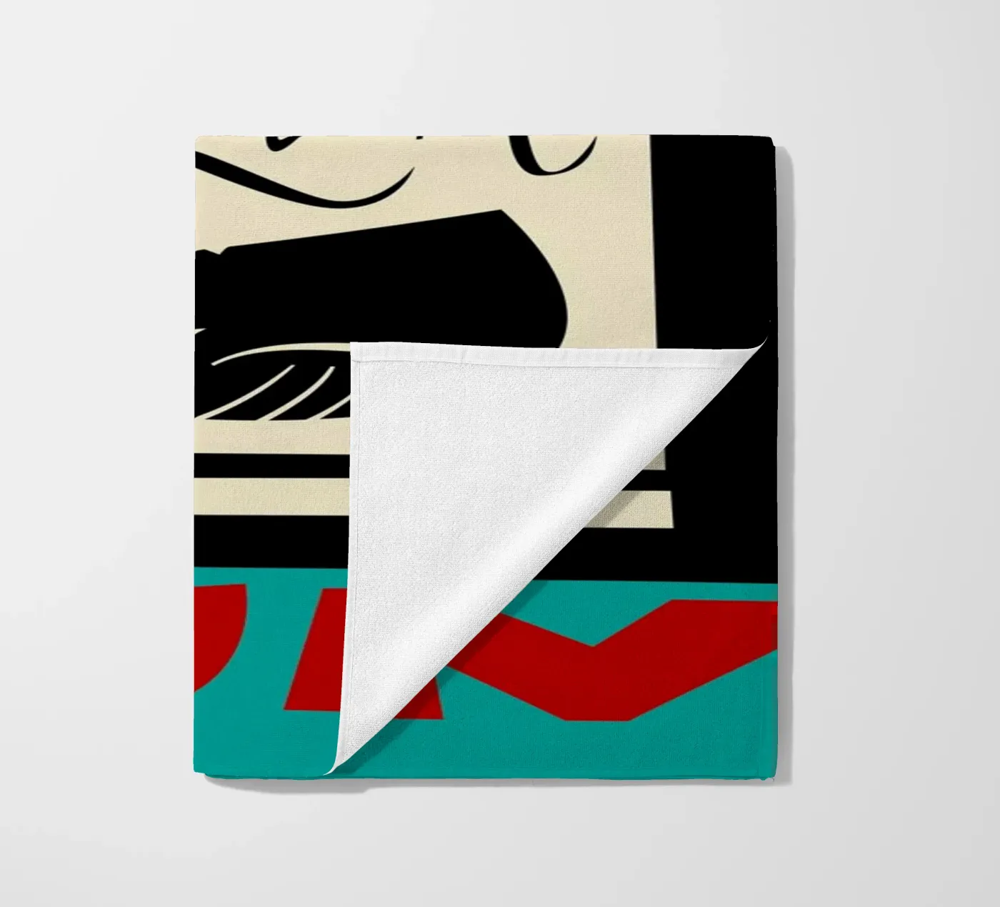 Rum serviette de plage de Fox & Velvet