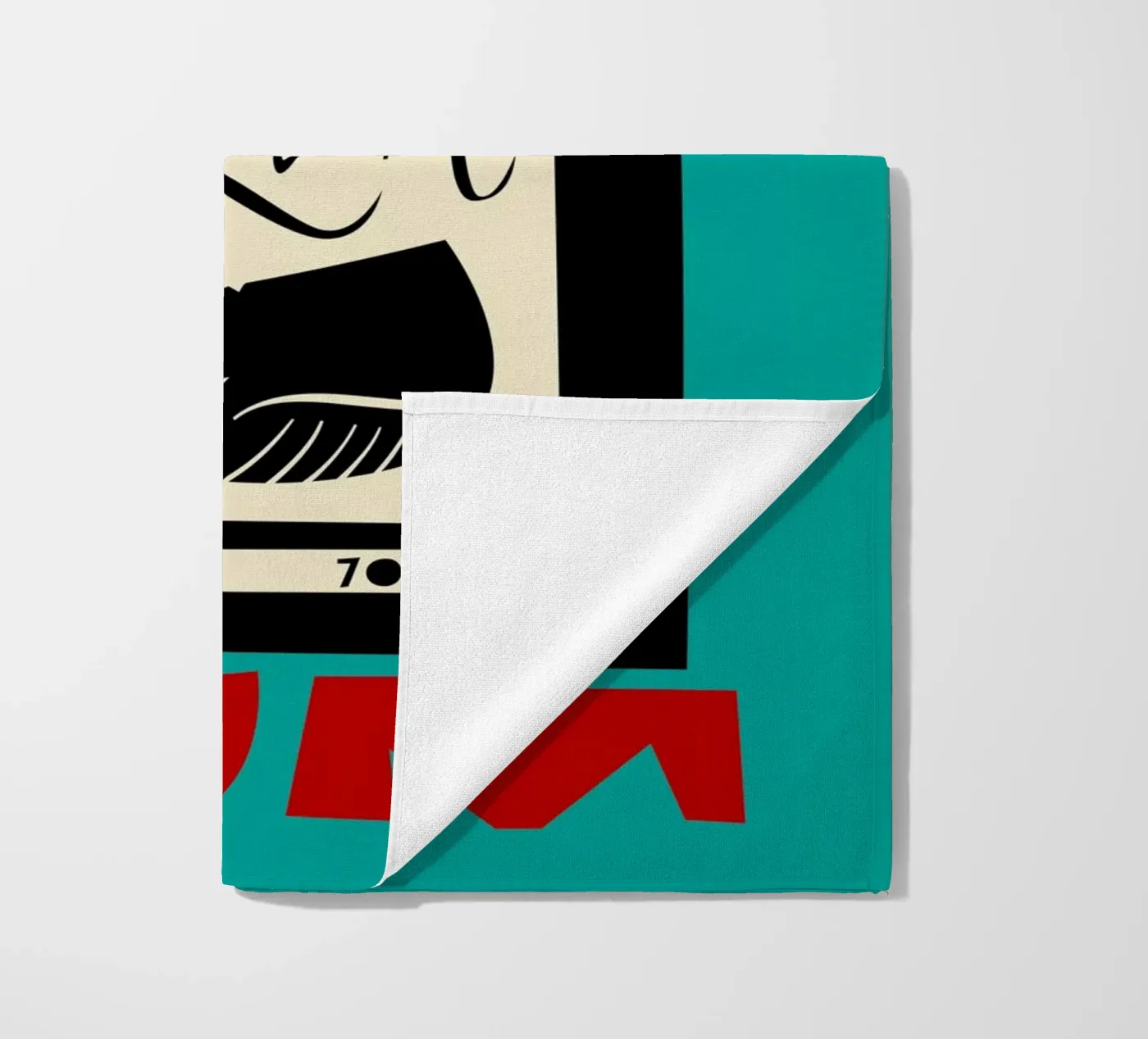 Rum strandhanddoek van Fox & Velvet
