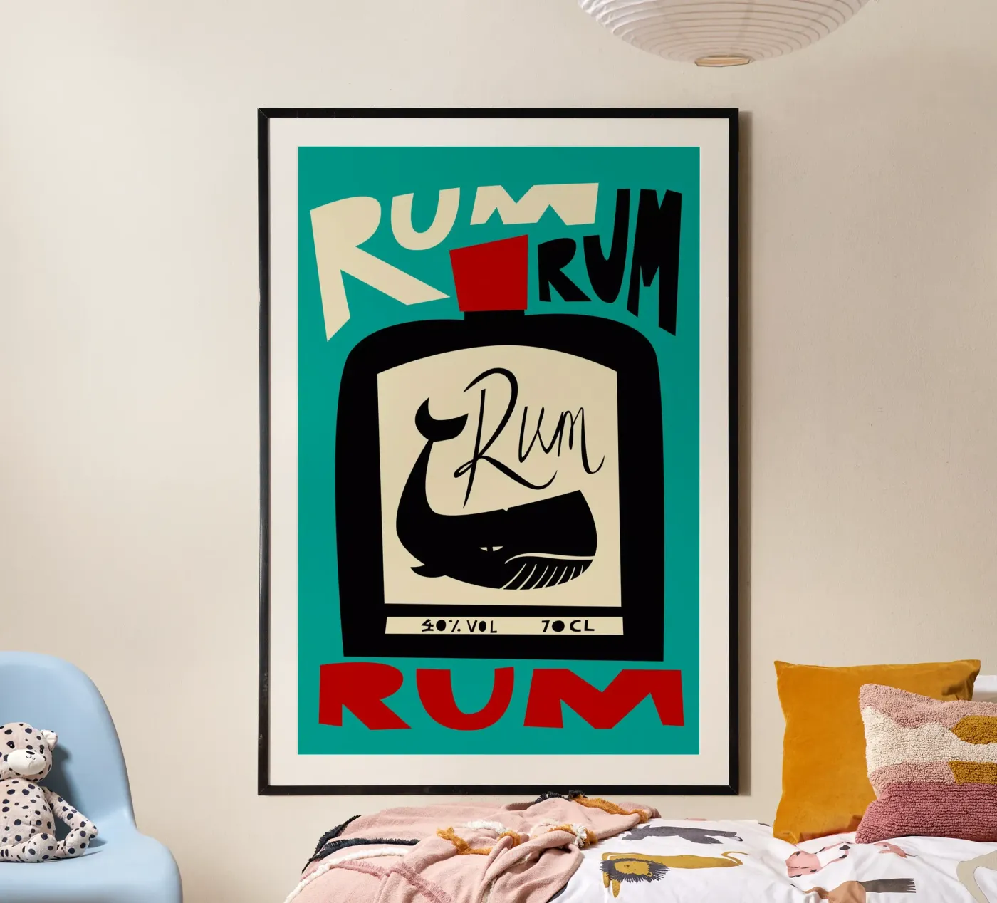 Rhum poster de Fox & Velvet