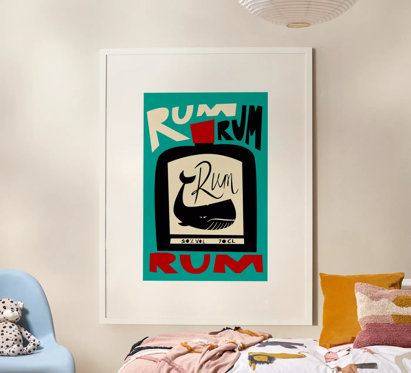 Rum poster van Fox & Velvet